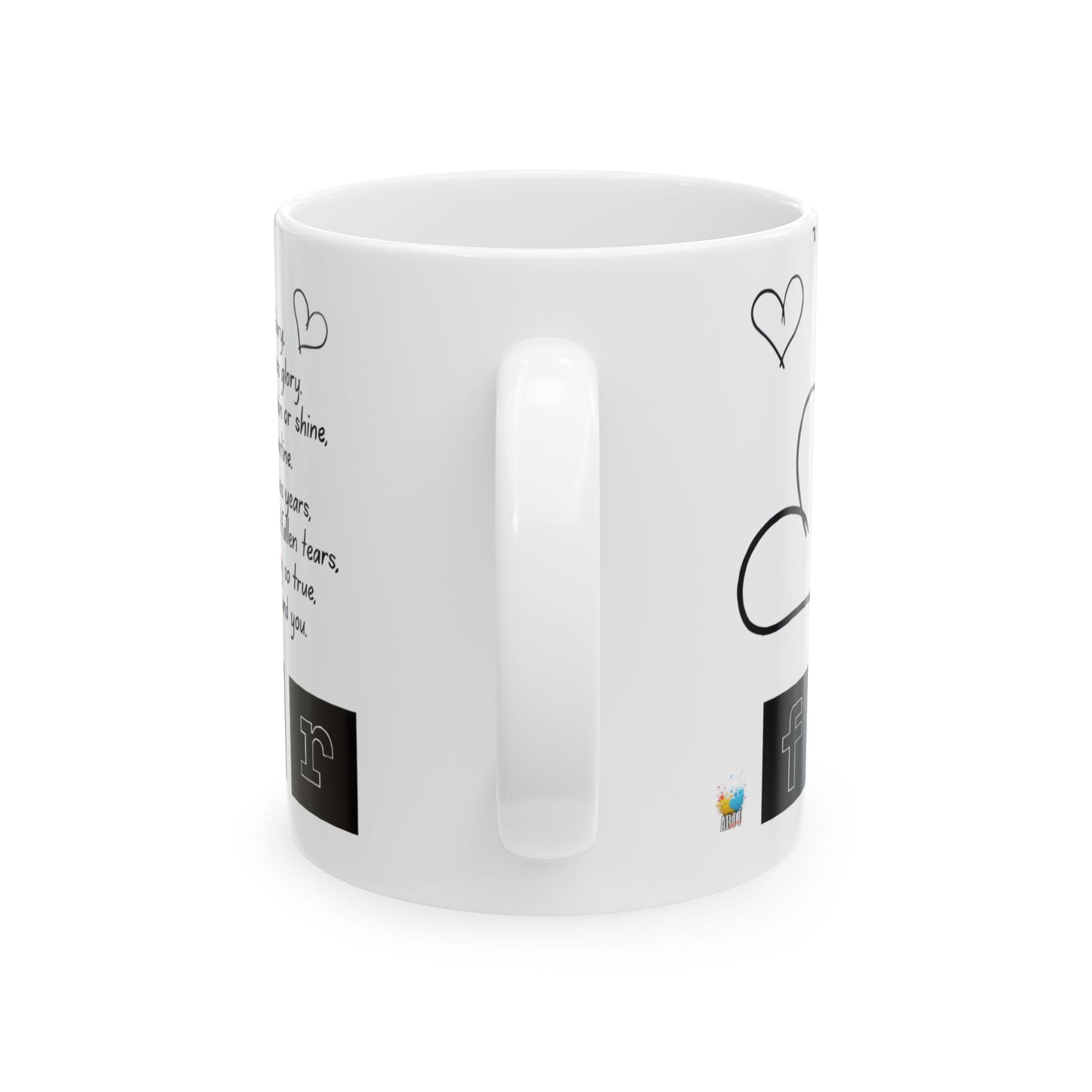 Valentine’s Day Ceramic Mug, (11oz, 15oz) '