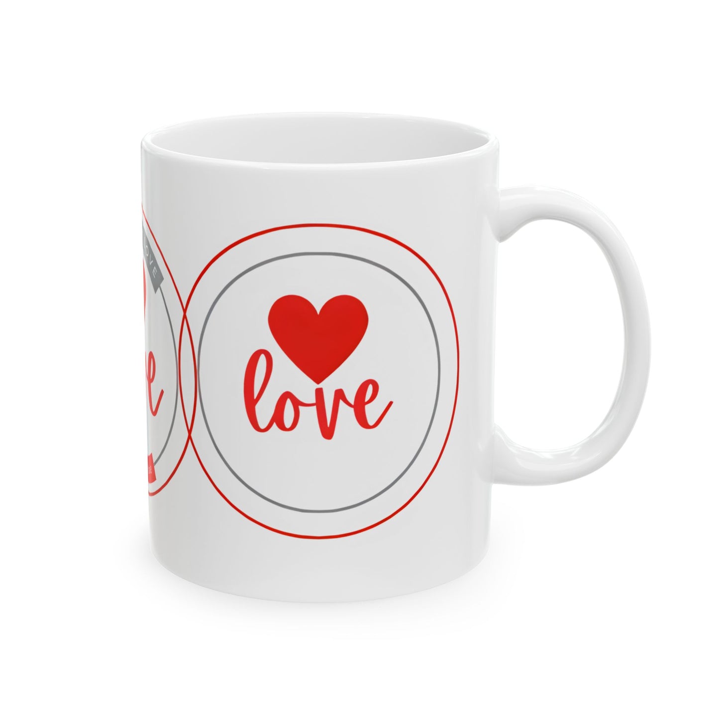 Valentine’s Day Ceramic Mug, (11oz, 15oz)