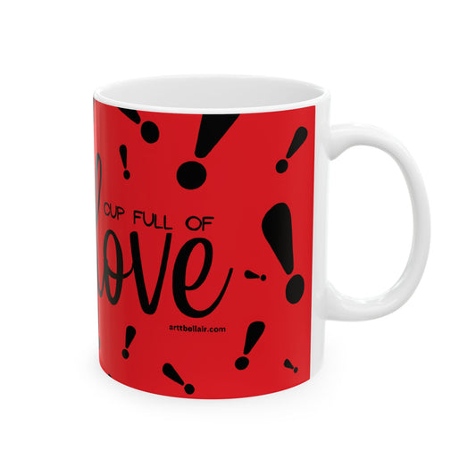 Valentine’s Day Ceramic Mug, (11oz, 15oz) '