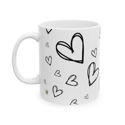 Valentine’s Day Ceramic Mug, (11oz, 15oz)