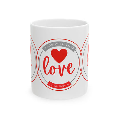 Valentine’s Day Ceramic Mug, (11oz, 15oz)