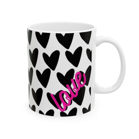 Valentine’s Day Ceramic Mug, (11oz, 15oz) '