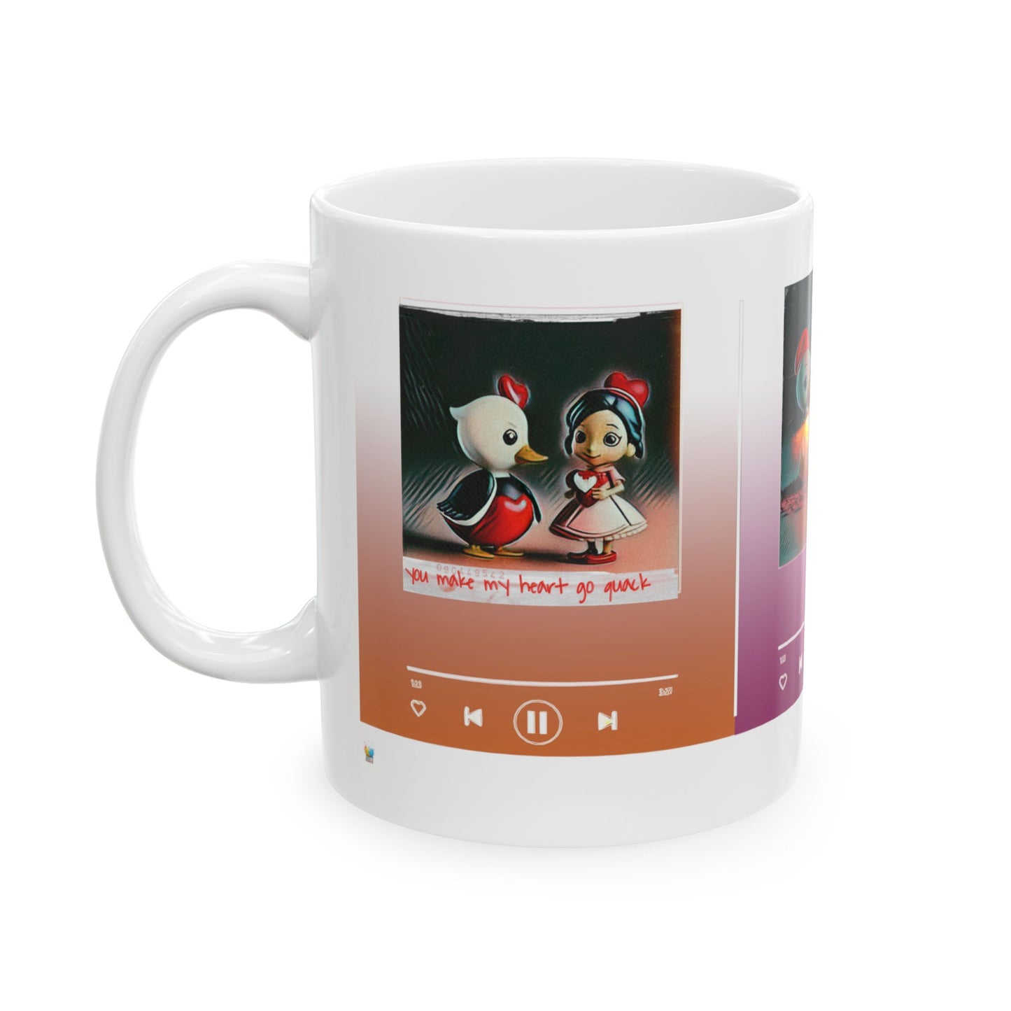 Valentines Day Printed Coffee Cup Design – Unique Gift for Valentine’s Day